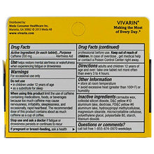Load image into Gallery viewer, Vivarin Brand Alertness Aid, 40 tablets

