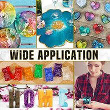 Load image into Gallery viewer, Insnug Epoxy Resin Kit Supplies - Resin for Silicone Mold Tumblers Resina Epoxica Transparente Jewelry Making Kits, 32 oz Clear 2 Part Craft and Art Silcone Molder Keychain Hardener Casting Molds
