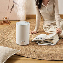 Load image into Gallery viewer, Frontsea Humidifiers for Bedroom KidsBaby living room Plants,Top Fill 4.2L Cool Mist Humidifier for HomeLarge roomwhole house, Ultrasonic Humidifier Included Essential Oils, White
