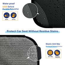 Load image into Gallery viewer, Car Seat Protector, MHO+All 2 Pack Auto Car Seat Protectors for Child Baby Car Seats - Large CarSeat Sit Savers Mat with Waterproof 600D Fabric &amp; 2 Storage Pockets, Crash Test Approved
