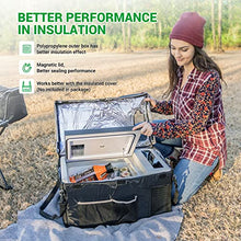 Load image into Gallery viewer, F40C4TMP Portable Refrigerator 20 Quart 12 Volt Freezer (-7.6℉~50℉) 18L Car Fridge With Compressor 110-240V AC For Camping, Truck, RV, Travel, Boat and Home Use
