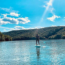 Load image into Gallery viewer, AKSPORT 10'6"×32"×6" Inflatable Stand Up Paddle Board with Premium Non-Slip Deck,Travel Backpack,Adjustable Paddle,Pump,Leash for Youth &amp; Adult Ultra-Light Surfing SUP Boards
