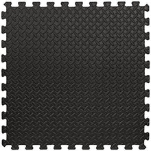 Load image into Gallery viewer, Best Choice Products 96 Sq. Ft. Puzzle Exercise Mat, 24-Piece 2x2ft EVA Foam Interlocking Tiles Protective Floor Cushion for Gym, Workout, MMA, 3/8 Inches Thick - Black
