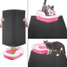 Load image into Gallery viewer, Pieviev Cat Litter Mat Double Layer Waterproof Urine Proof Trapping Mat (30&#39;&#39;X24&#39;&#39;, Grey)
