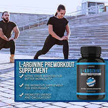 Load image into Gallery viewer, Havasu Nutrition Extra Strength L Arginine - 1200mg Nitric Oxide Supplement for Muscle Growth, Vascularity and Energy - L-Citrulline &amp; Essential Amino Acids to Support Physical Endurance, 60 Capsules
