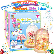 Load image into Gallery viewer, YOFUN Make Your Own Unicorn Night Light - Unicorn Craft Kit for Kids, Arts and Crafts Nightlight Project Novelty for Girl Age 4 to 9 Year Old, Unicorns Gifts for Girls
