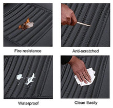 Load image into Gallery viewer, EDEALYN New Universal car seat Cover PU Leather Car Seat Cushion Car seat backrest pad - Car Interior Accessories,1 PCS (Black-B)
