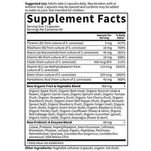 Load image into Gallery viewer, Garden of Life Vitamin B Complex - Vitamin Code Raw B Complex - 120 Vegan Capsules, High Potency B Complex Vitamins for Energy &amp; Metabolism with B6, Folate &amp; B12 as Methylcobalamin plus Probiotics
