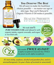 Load image into Gallery viewer, 100% Natural &amp; Organic Vitamin E Oil For Your Face &amp; Skin, Lavender Scented - 15,000/30,000 IU - Reduces Wrinkles &amp; Fade Dark Spots. Raw Vit E Extract Sunflower. (Unscented- 1 Fl Oz (1 pack))

