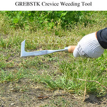 Load image into Gallery viewer, GREBSTK Crack Weeder Crevice Weeding Tool Manual Weeder Beech Handle Lawn Yard Gardening Tool
