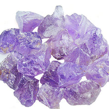 Load image into Gallery viewer, Unihom 1 lb Bulk Rough Amethyst Crystal - Large 1" Natural Raw Stones Crystal for Tumbling, Cabbing, Fountain Rocks, Decoration,Polishing, Wire Wrapping, Wicca &amp; Reiki Healing Crystals
