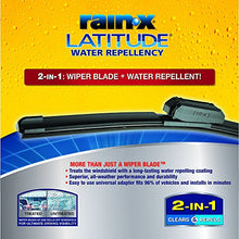 Load image into Gallery viewer, Rain-X 810196 Latitude 2-IN-1 Water Repellency Windshield Wiper Blade - 24" and 16" (Combo Pack)
