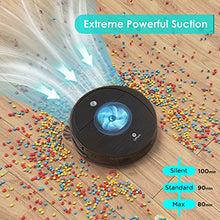 Load image into Gallery viewer, Robot Vacuum Cleaner 11 inch Small Body 500ml Dust Box, Self Vacuum Cleaner Robot Without Roller Brush Suction Very Good for Pet Hair, Hard Floors, Low Pile Carpet, Lefant M213
