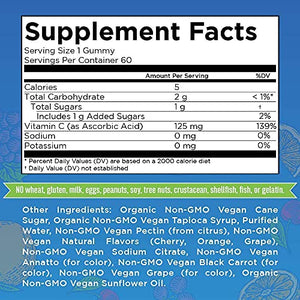 Kids Multivitamin + Immunity + Vitamin C Gummies Bundle by MaryRuth's | Supports Immune Function & Overall Health for Adults & Kids.