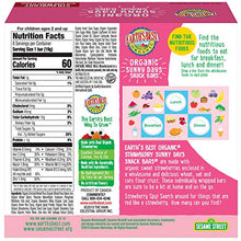 Load image into Gallery viewer, Earth's Best Organic Sesame Street Sunny Day Toddler Snack Bars with Cereal Crust, Strawberries, 8 Count Box
