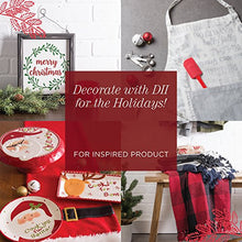 Load image into Gallery viewer, DII Kitchen Ruffled Holiday Apron, One Size, Joyeux Noel

