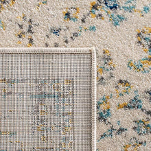 Load image into Gallery viewer, Safavieh Evoke Collection EVK220C Shabby Chic Vintage Oriental Medallion Area Rug, 8' x 10', Ivory/Blue
