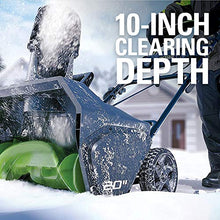 Load image into Gallery viewer, Greenworks Pro 80V 20 inch Snow Thrower with 2Ah Battery and Charger
