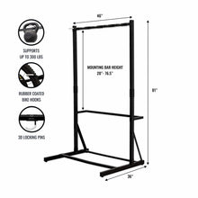 Load image into Gallery viewer, StoreYourBoard Freestanding Bike Storage Rack, Indoor Garage Floor Stand, Bicycle Organizer (5 Bike)
