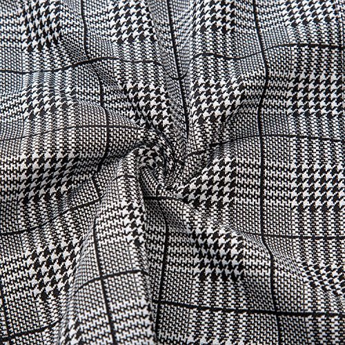 Load image into Gallery viewer, Kate Kasin Womens Knee Length Elastic Waist Stretchy Bodycon Plaid Business Pencil Skirt