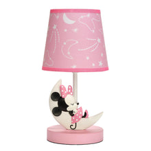 Load image into Gallery viewer, Lambs &amp; Ivy Disney Baby Minnie Mouse Pink Celestial Lamp with Shade &amp; Bulb
