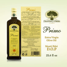 Load image into Gallery viewer, Frantoi Cutrera Primo Cold Extracted Italian Extra Virgin Olive Oil Cold Pressed, Polyphenol Rich Olive Oil, Authentic Certified DOP Sicilian EVOO Imported From Italy, 25.4 fl oz (Pack of 1)
