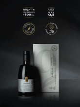 Load image into Gallery viewer, Garisar High In Polyphenol Premium Olive Oil, Rich Polyphenols (&gt;600 ppm), Low Acidity (max 0.2%), Organic Agriculture, Early Harvest, Hand Picked, Cold Pressed, Extra Virgin Olive Oil, 100% Arbequina
