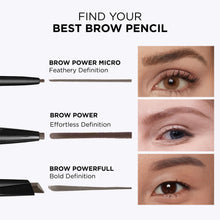 Load image into Gallery viewer, IT Cosmetics Brow Power Eyebrow Pencil, Universal Taupe - Long-Lasting, Budge-Proof Formula - With Biotin - For Light to Medium Brown &amp; Gray Hair Colors - 0.005 oz
