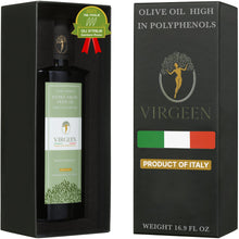 Load image into Gallery viewer, N°1 Drinking Extra Virgin Olive Oil - Italian Olive Oil from Italy 2023 Gold Award Winner - 420,7mg/kg Polyphenol Rich Olive Oil - 100% Unrefined Cold pressed Olive Oil for Drinking and Finishing Use
