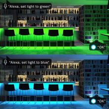 Load image into Gallery viewer, LED Strips Lights 5m IR Remote WiFi LED Smart Lights SMD 5050 RGB IP65 Waterproof WiFi Echo Google Home IFTTT IP65 150led Power Supply
