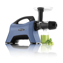 Load image into Gallery viewer, Omega MM1500BL Medical Medium Masticating Juicer, Cold Press Juicer Machine For Celery with Adjustable Dial, 200 W, Blue
