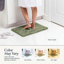 Load image into Gallery viewer, BELADOR Bathroom Rugs Sets 2 Piece - Plush Bath Mat Set Quick-Dry Soft Chenille Bathroom Mat with Rubber Backing, Absorbant Bathroom Rug Set, Washable Bath Rugs for Bathroom - Bath Mats 24x17 + 30x20
