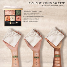 Load image into Gallery viewer, Lancôme x The Louvre Collection Richelieu Wing Face &amp; Eyeshadow Palette - Makeup Palette Includes Face Highlighter &amp; 4 High-Pigmented, Shimmery Eyeshadow Shades
