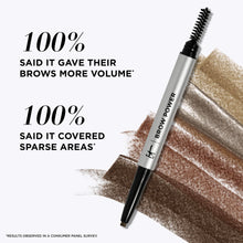 Load image into Gallery viewer, IT Cosmetics Brow Power Eyebrow Pencil, Universal Taupe - Long-Lasting, Budge-Proof Formula - With Biotin - For Light to Medium Brown &amp; Gray Hair Colors - 0.005 oz
