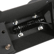 Load image into Gallery viewer, ‎ECOTRIC Front Bumper Compatible with 2007-2022 Jeep Wrangler JK/JKU JL/JLU Gladiator JT Front Bumper Rock Crawler Winch Plate W/Winch Plate &amp; 2 18W LED Lights D-rings
