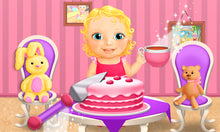 Load image into Gallery viewer, Sweet Baby Girl Dream House 2 - Daycare, Tea Party, Bath Time, Dress Up, Birthday Cake, Cleanup and Playtime
