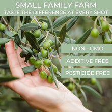 Load image into Gallery viewer, N°1 Drinking Extra Virgin Olive Oil - Italian Olive Oil from Italy 2023 Gold Award Winner - 420,7mg/kg Polyphenol Rich Olive Oil - 100% Unrefined Cold pressed Olive Oil for Drinking and Finishing Use
