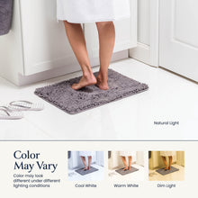 Load image into Gallery viewer, BELADOR Bathroom Rugs Sets 2 Piece - Plush Bath Mat Set Quick-Dry Soft Chenille Bathroom Mat with Rubber Backing, Absorbant Bathroom Rug Set, Washable Bath Rugs for Bathroom- Bath Mats 24x17 + 30x20
