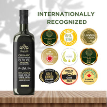 Load image into Gallery viewer, Olea Kotti EVOO 250ML Ultra Premium Extra Virgin Olive Oil, First Cold Press Rich in Antioxidants &amp; Polyphenols Single Farm Origin Product of Tunisia Marasca, 250 ML Glass Bottle
