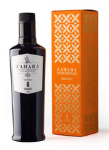 Load image into Gallery viewer, Zahara Extra Virgin Olive Oil from Italy | Sicilian Pure EVOO | Premium Early Harvest Cold Pressed Polyphenol Rich | Multiple Award Winner from Oleificio Guccione | 16.9 fl oz (500ml) Bottle With Beautiful Gift Box

