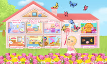 Load image into Gallery viewer, Sweet Baby Girl Dream House 2 - Daycare, Tea Party, Bath Time, Dress Up, Birthday Cake, Cleanup and Playtime
