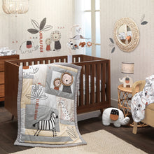Load image into Gallery viewer, Lambs &amp; Ivy Jungle Lamp with Shade &amp; Bulb Multicolor
