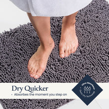 Load image into Gallery viewer, BELADOR Bathroom Rugs Sets 2 Piece - Plush Bath Mat Set Quick-Dry Soft Chenille Bathroom Mat with Rubber Backing, Absorbant Bathroom Rug Set, Washable Bath Rugs for Bathroom- Bath Mats 24x17 + 30x20

