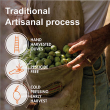 Load image into Gallery viewer, Zahara Extra Virgin Olive Oil from Italy | Sicilian Pure EVOO | Premium Early Harvest Cold Pressed Polyphenol Rich | Multiple Award Winner from Oleificio Guccione | 16.9 fl oz (500ml) Bottle With Beautiful Gift Box
