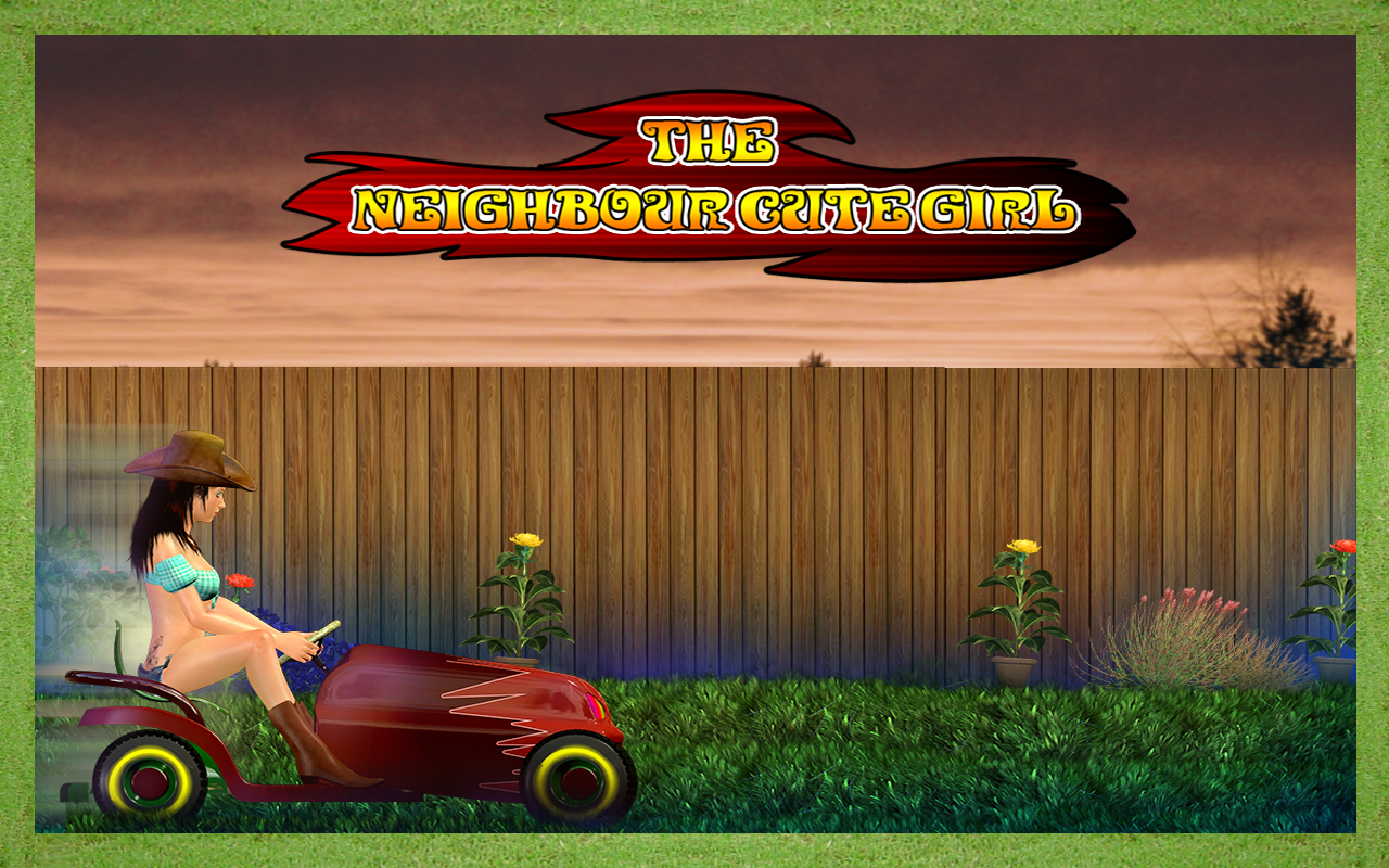 Load image into Gallery viewer, The neighbour cute girl : The sexy sunny summer lawn race - Free Edition