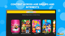 Load image into Gallery viewer, HappyKids - Popular Shows, Movies and Educational Videos for Children
