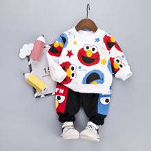 Load image into Gallery viewer, Spring Baby Boys Girls Casual Clothes Kids Cartoon T-Shirt Pants 2Pcs/Sets Infant Cotton Clothing Set Children Fashion Tracksuit
