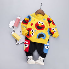 Load image into Gallery viewer, Spring Baby Boys Girls Casual Clothes Kids Cartoon T-Shirt Pants 2Pcs/Sets Infant Cotton Clothing Set Children Fashion Tracksuit
