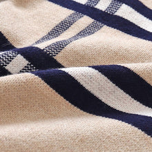 Load image into Gallery viewer, 1-8T Toddler Kid Boy Sweater Spring Winter Clothes Warm Pullover Top Long Sleeve Plaid Sweater Girl Fashion Gentleman Knitwear
