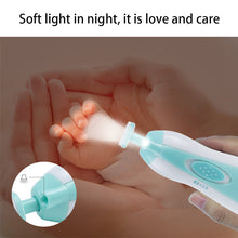 Load image into Gallery viewer, Electric Baby Nail Trimmer Kids Scissors Infant Nail Care Safe Nail Clipper Cutter For Newbron Nail Trimmer Manicure
